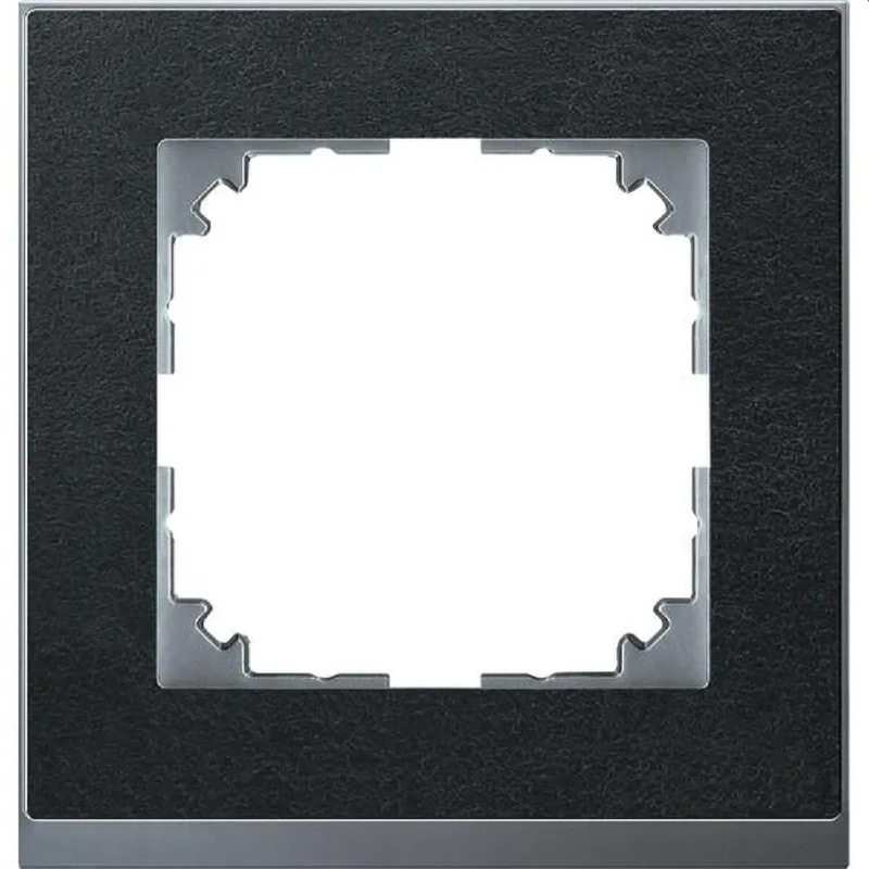 Merten Rahmen MEG4010-3669 1fach schiefer/aluminium