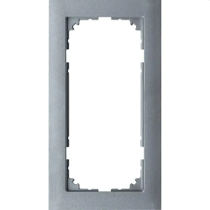 Merten Rahmen MEG4025-3660 2fach aluminium