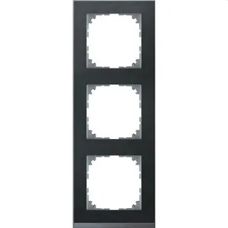 Merten Rahmen MEG4030-3669 3fach schiefer/aluminium