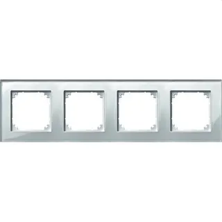 Merten Rahmen 489419 4fach brillantweiss