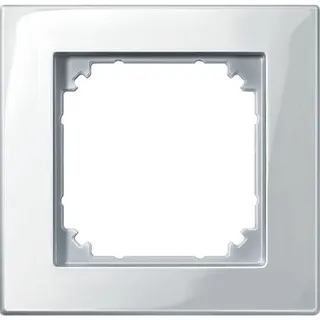 Merten Rahmen 503119 1fach polarweiss glaenzend