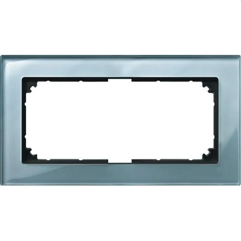 Merten Rahmen 487860 2fach diamantsilber M-PLAN