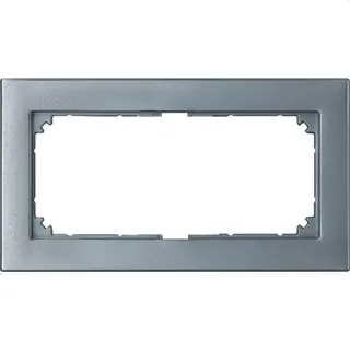 Merten Rahmen 488860 2fach aluminium M-PLAN
