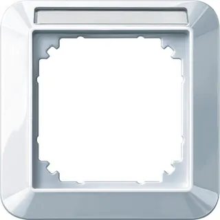 Merten Rahmen 387125 1fach aktivweiss glaenzend
