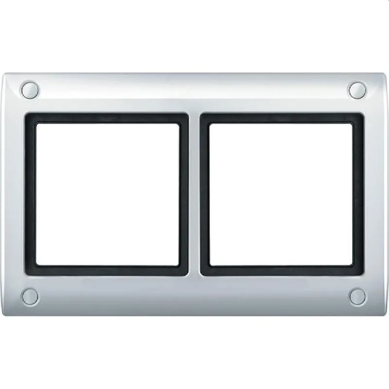 Merten Rahmen 401219 2fach polarweiss