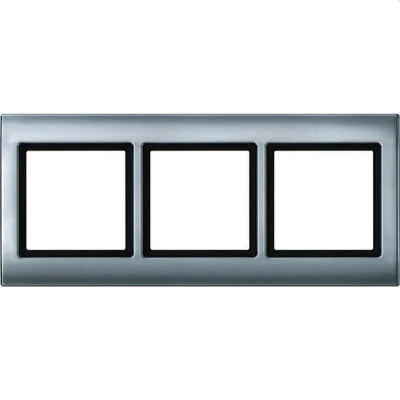 Merten Rahmen 400360 3fach aluminium