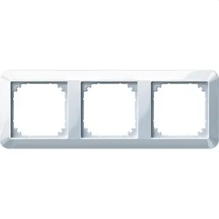 Merten Rahmen 389325 3fach aktivweiss glaenzend 1-M