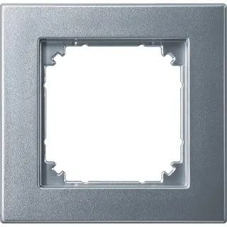 Merten Rahmen 486160 1fach aluminium M-PLAN