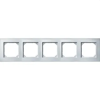 Merten Rahmen 486519 5fach polarweiss M-PLAN