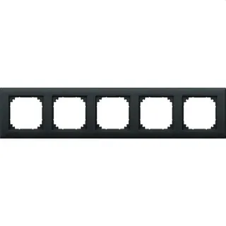 Merten Rahmen 486514 5fach anthrazit M-PLAN