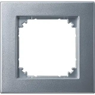 Merten Rahmen 488160 1fach aluminium M-PLAN