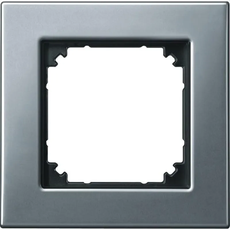 Merten Rahmen 475160 1fach platinsilber