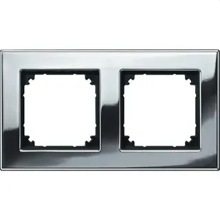 Merten Rahmen 475239 2fach chrom
