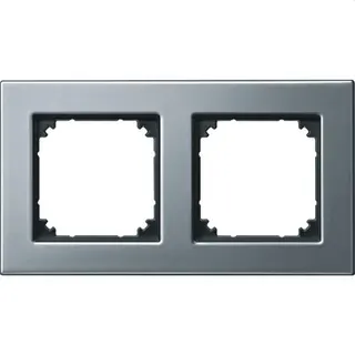 Merten Rahmen 475260 2fach platinsilber
