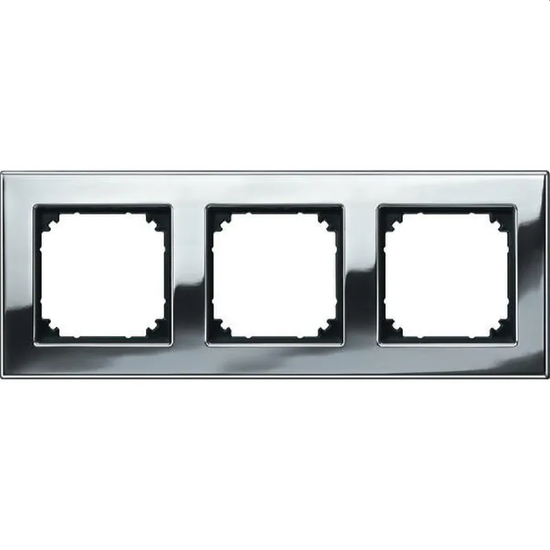 Merten Rahmen 475339 3fach chrom