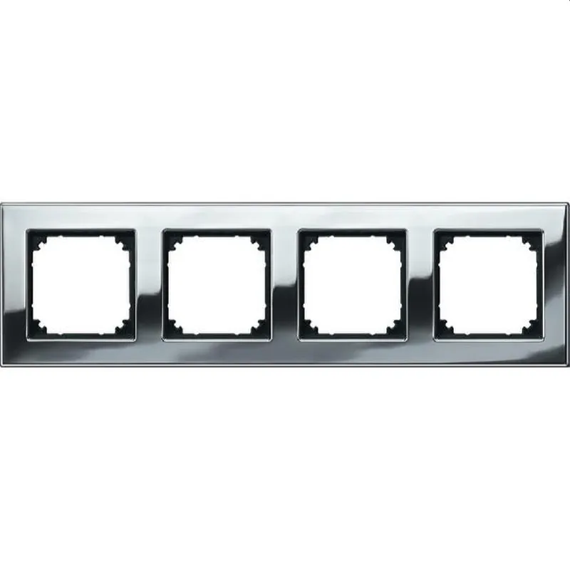 Merten Rahmen 475439 4fach chrom