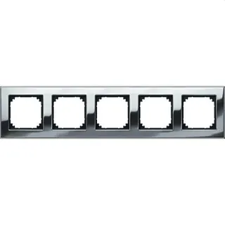 Merten Rahmen 475539 5fach chrom