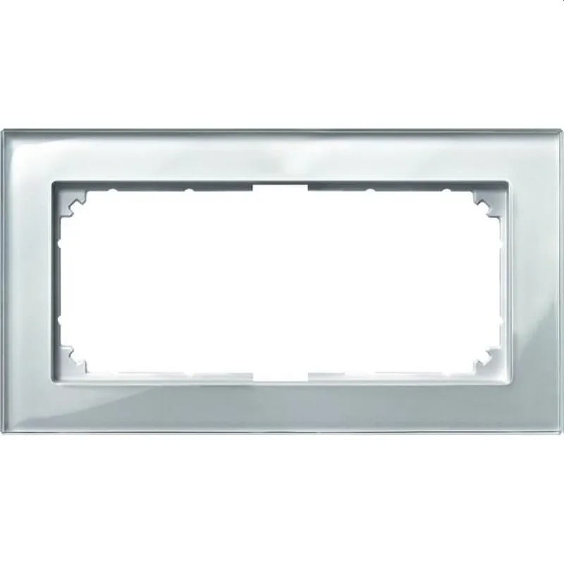 Merten Rahmen 487819 2fach brillantweiss