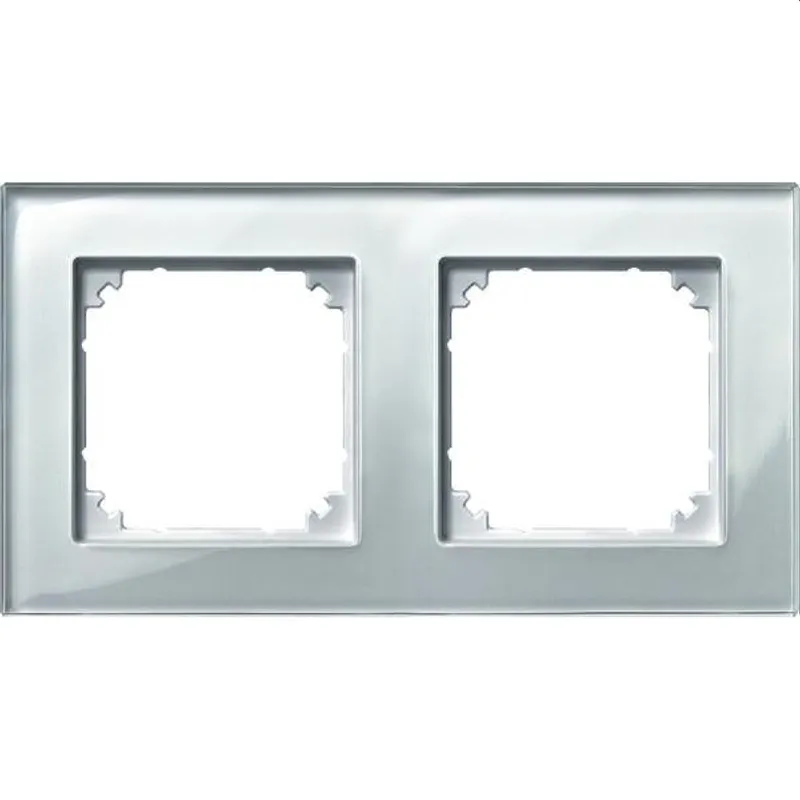 Merten Rahmen 489219 2fach brillantweiss