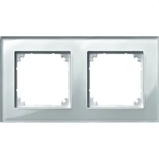 Merten Rahmen 489219 2fach brillantweiss