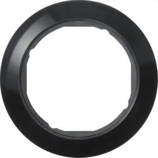 Berker Rahmen M3138201 1fach schwarz S1930