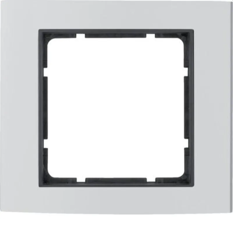 Berker Rahmen M310113004 1fach alu/anthrazit