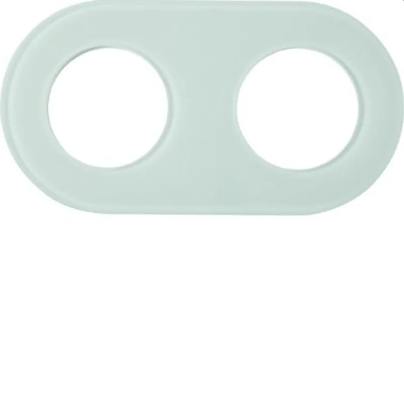 Berker Rahmen M32fach Serie Glas polarweiss