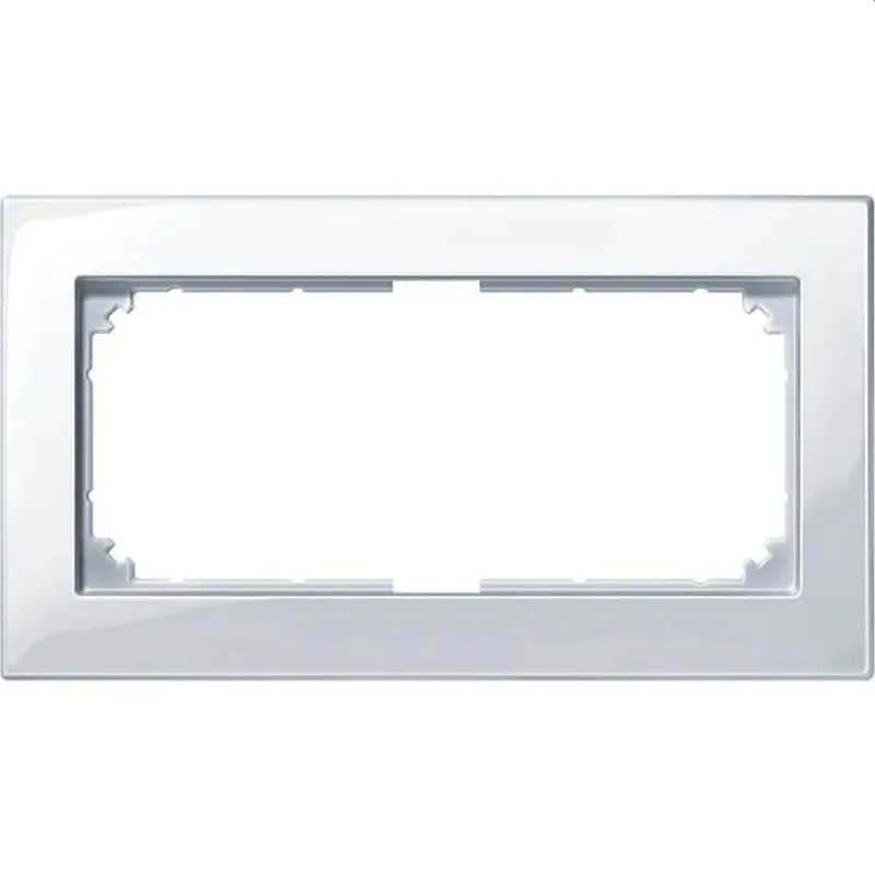 Merten Rahmen 515825 2fach aktivweiss glaenzend M-PLAN