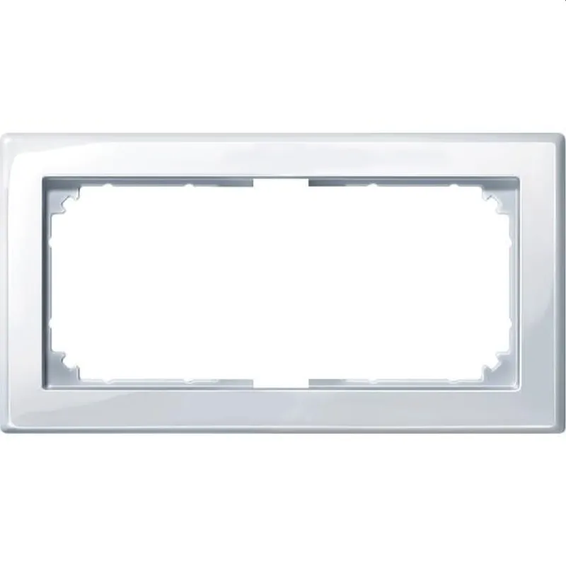 Merten Rahmen 478825 2fach aktivweiss glaenzend M-SMAR
