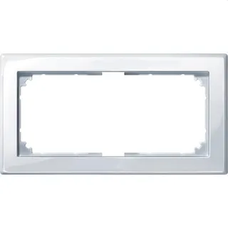 Merten Rahmen 478825 2fach aktivweiss glaenzend M-SMAR