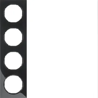 Berker Rahmen M310142245 schwarz glaenzend
