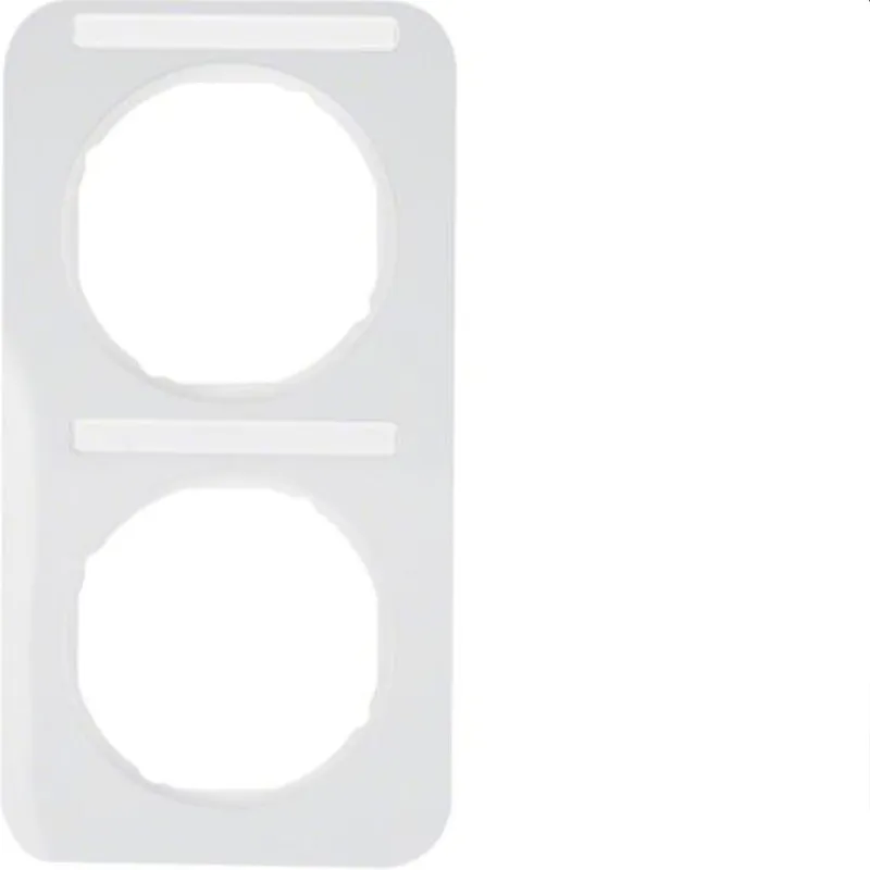 Berker Rahmen M310122169 polarweiss glaenzend
