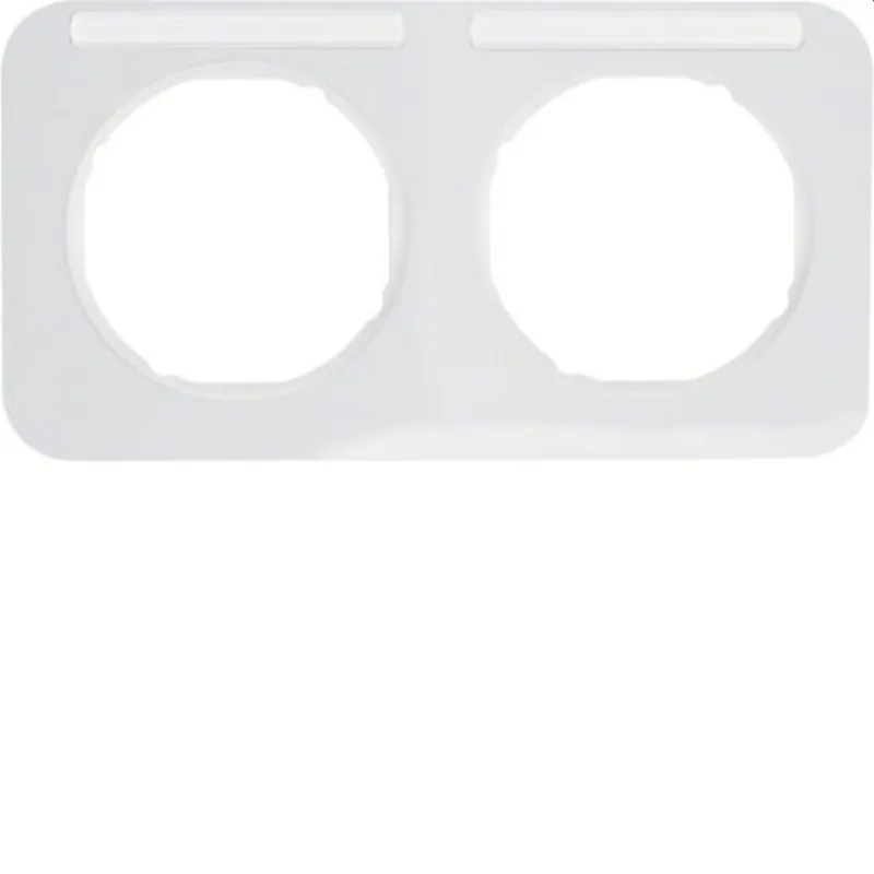 Berker Rahmen M310122179 polarweiss glaenzend