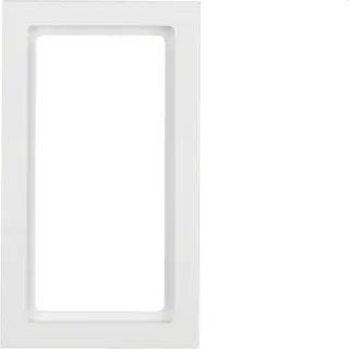Berker Rahmen M313096099 polarweiss samt
