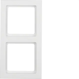 Berker Rahmen M310126099 Q.3 polarweiss samt