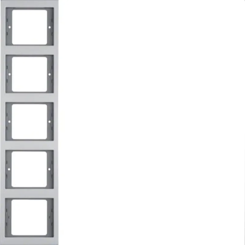 Berker Rahmen M313537003 K.5 Aluminium