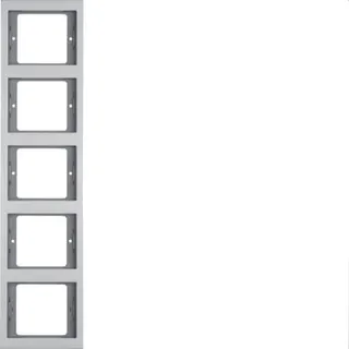Berker Rahmen M313537003 K.5 Aluminium