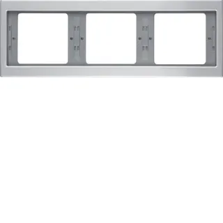 Berker Rahmen M313737003 K.5 Aluminium