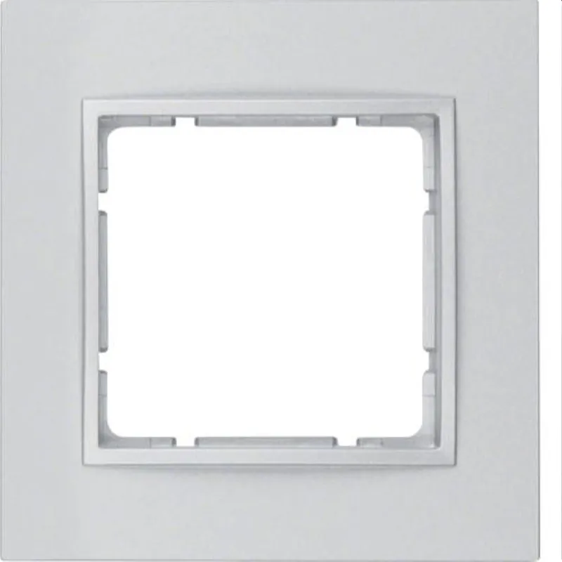 Berker Rahmen M310116424 B.7 aluminium matt