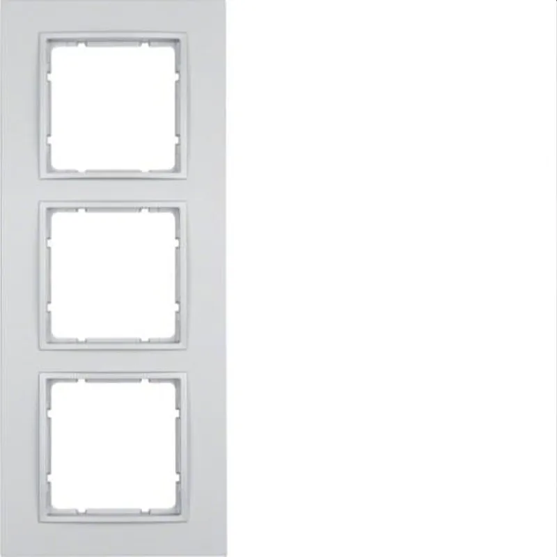 Berker Rahmen M310136424 B.7 aluminium matt