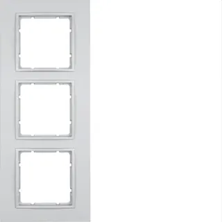 Berker Rahmen M310136424 B.7 aluminium matt