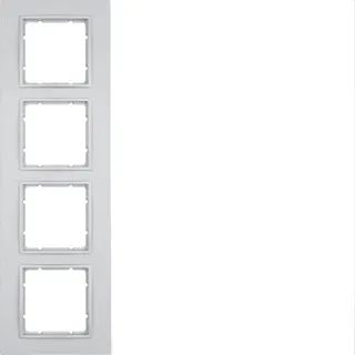 Berker Rahmen M310146424 B.7 aluminuim matt