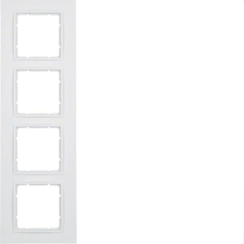 Berker Rahmen M310146919 B.7 polarweiss matt