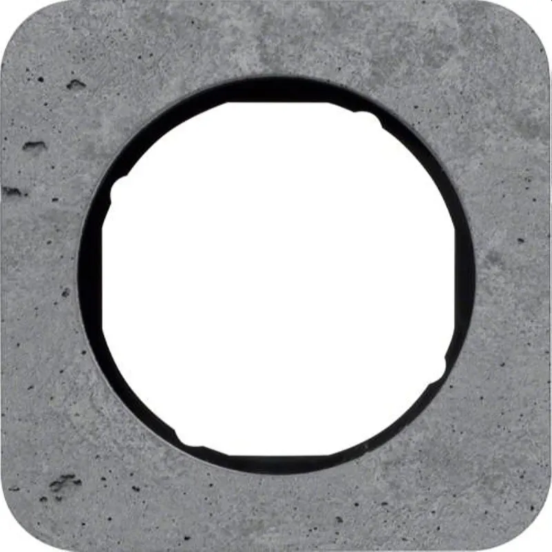 Berker Rahmen M310112374 Beton-grau/polarweiss glaenzend