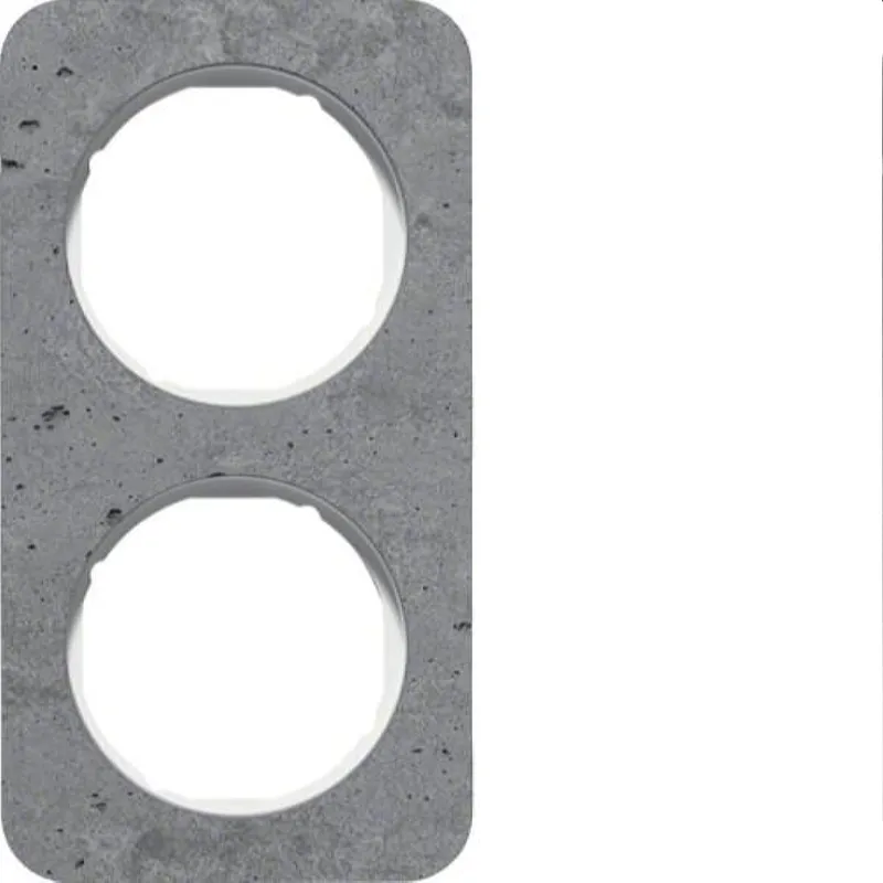 Berker Rahmen M310122379 Beton-grau/polarweiss glaenzend