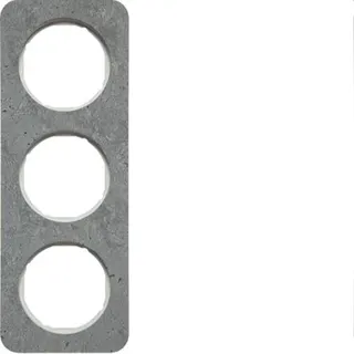 Berker Rahmen M310132379 Beton-grau/polarweiss glaenzend