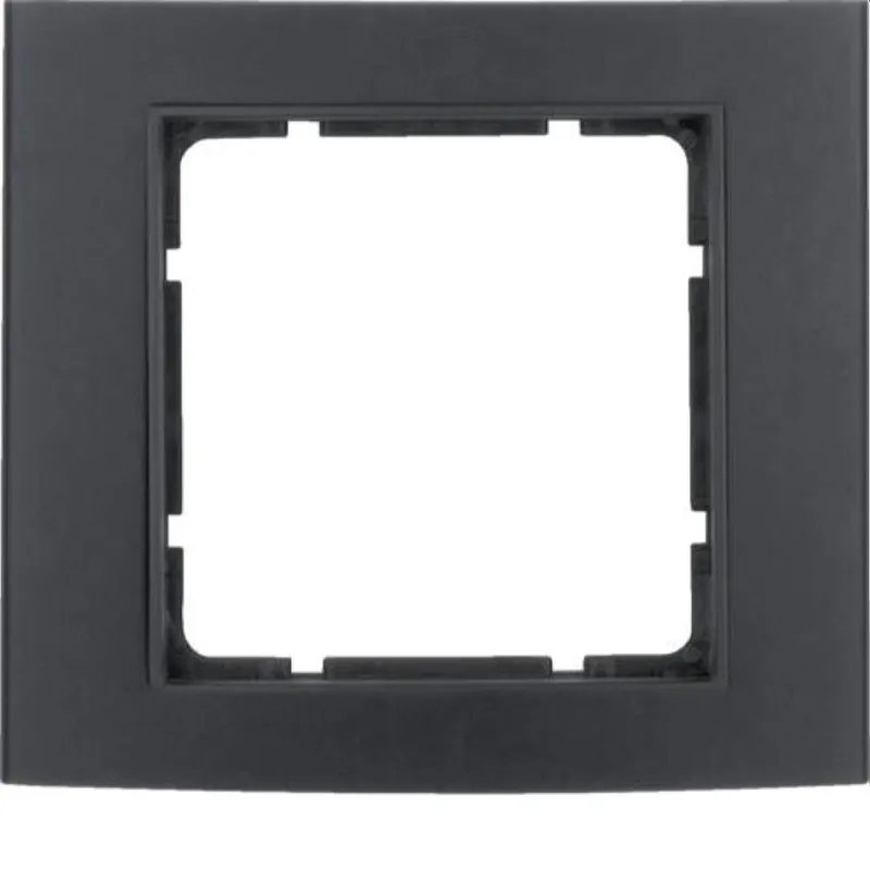Berker Rahmen M310113005 schwarz/anthrazit