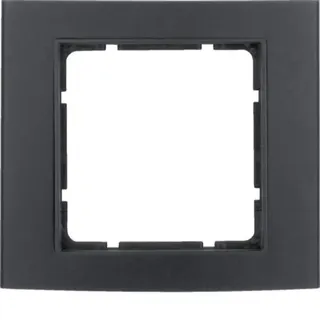 Berker Rahmen M310113005 schwarz/anthrazit