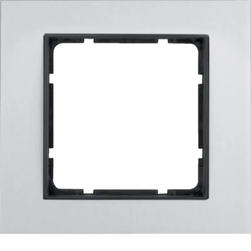 Berker Rahmen M310116904 alu/anthrazit