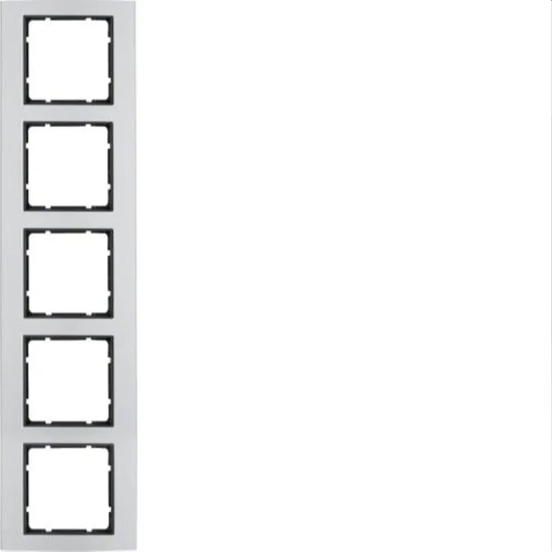 Berker Rahmen M310156904 alu/anthrazit